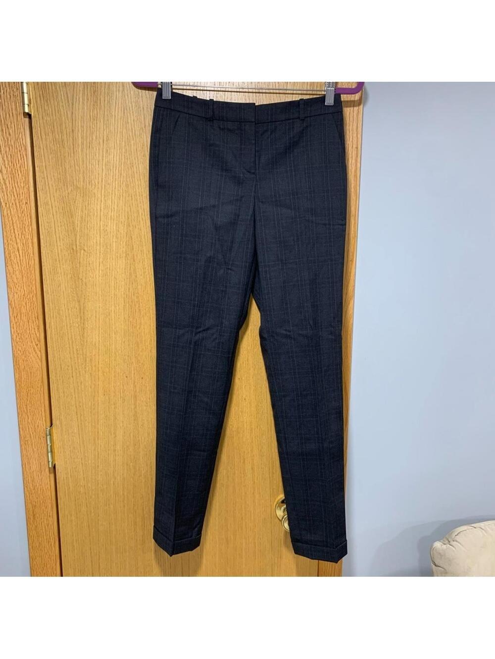 Boss Wool Women's Gray Dress Pants - Size 0